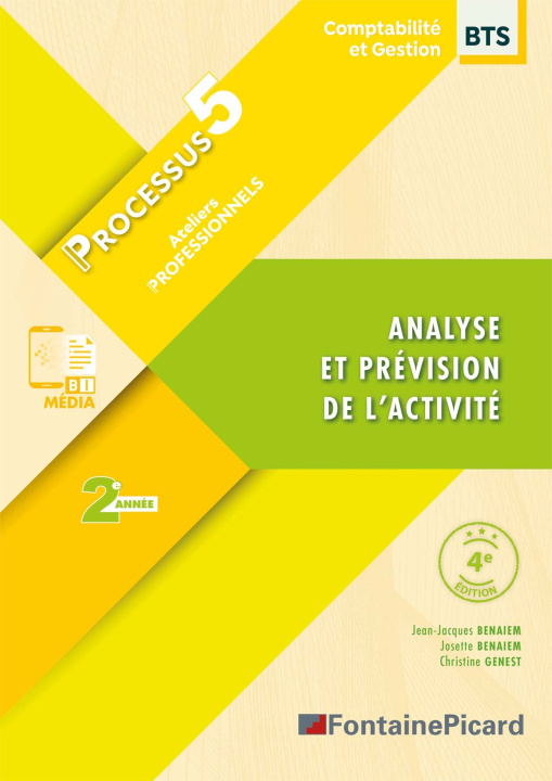 Kniha ANALYSE ET PREVISION DE L'ACTIVITE BTS2 CG BENAIEM