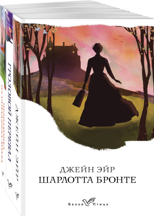 Książka Набор "Сестры Бронте" (из 3 книг: "Джейн Эйр", "Грозовой перевал", "Незнакомка из Уайлдфелл-Холла") 