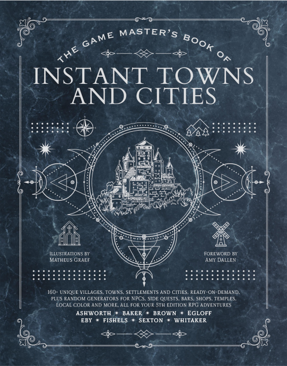 Książka GAME MASTERS BK OF INSTANT TOWNS & CITIE ASHWORTH JEFF