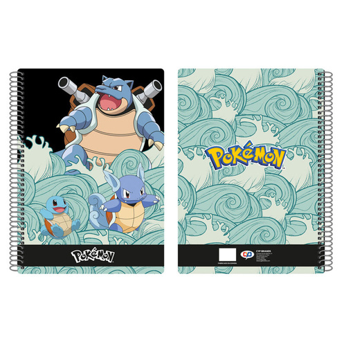 Papírenské zboží Pokémon A4 blok kroužkový Squirtle 