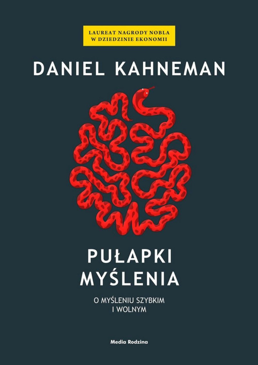 Kniha Pułapki myślenia Daniel Kahneman