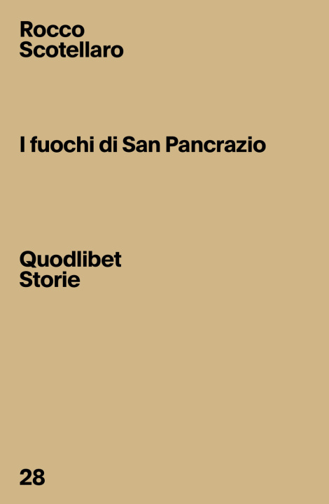 Kniha fuochi di San Pancrazio Rocco Scotellaro