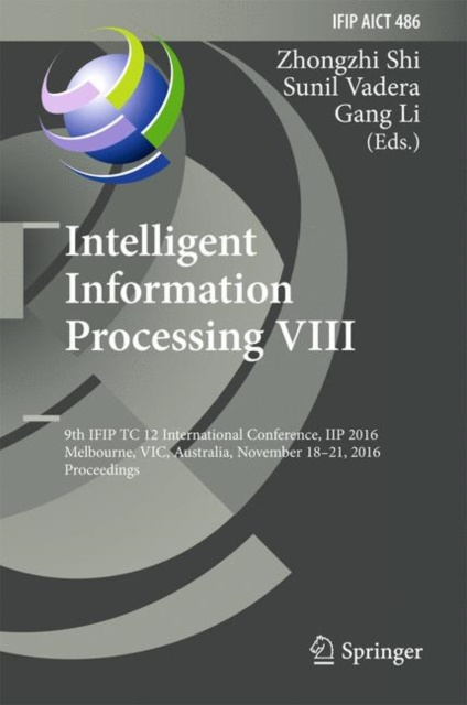 E-kniha Intelligent Information Processing VIII Zhongzhi Shi
