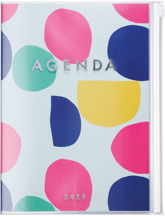 Knjiga MARK'S 2024/2025 Taschenkalender A5 vertikal, Dots, Mint 