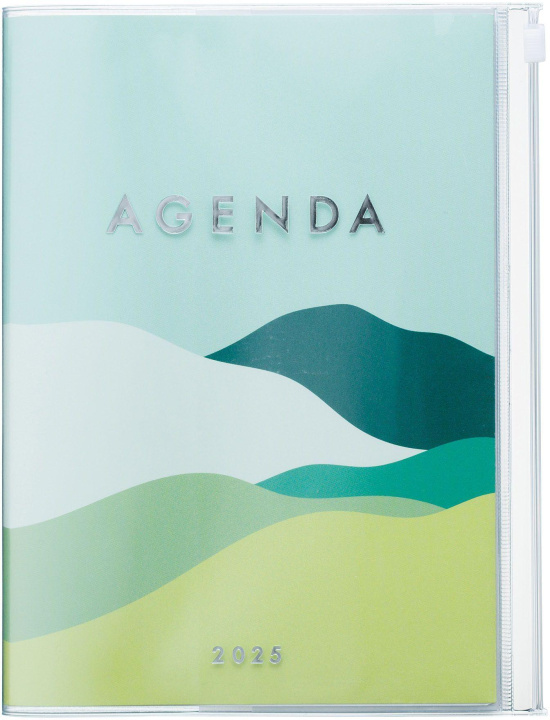 Kniha MARK'S 2024/2025 Taschenkalender A5 vertikal, Mountain // Green 