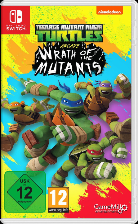 Video TMNT: Wrath of the Mutants TEENAGE MUTANT NINJA TURTLES (Nintendo Switch) 