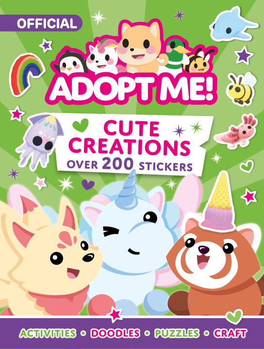 Könyv Adopt Me! Cute Creations Sticker Book 