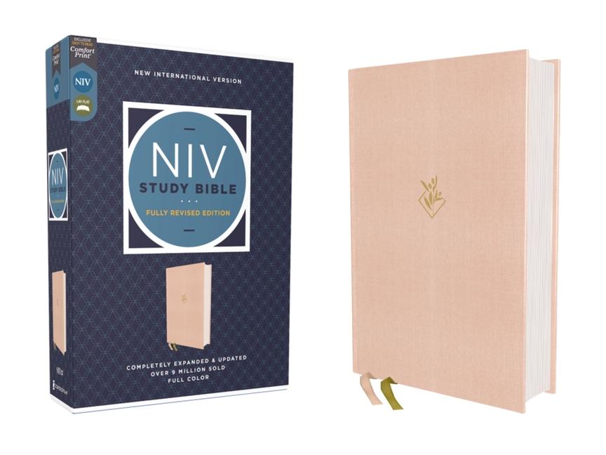 Kniha NIV Study Bible, Fully Revised Edition (Study Deeply. Believe Wholeheartedly.), Cloth Over Board, Pink, Red Letter, Comfort Print Kenneth L Barker