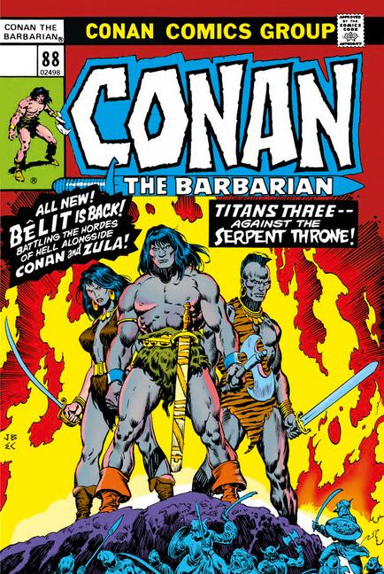 Buch Conan The Barbarian: The Original Comics Omnibus Vol.4 