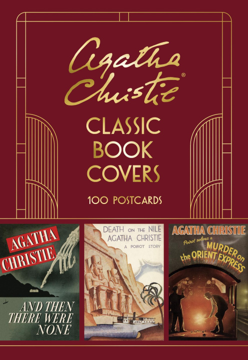 Book Agatha Christie Classic Book Covers: 100 Postcards 