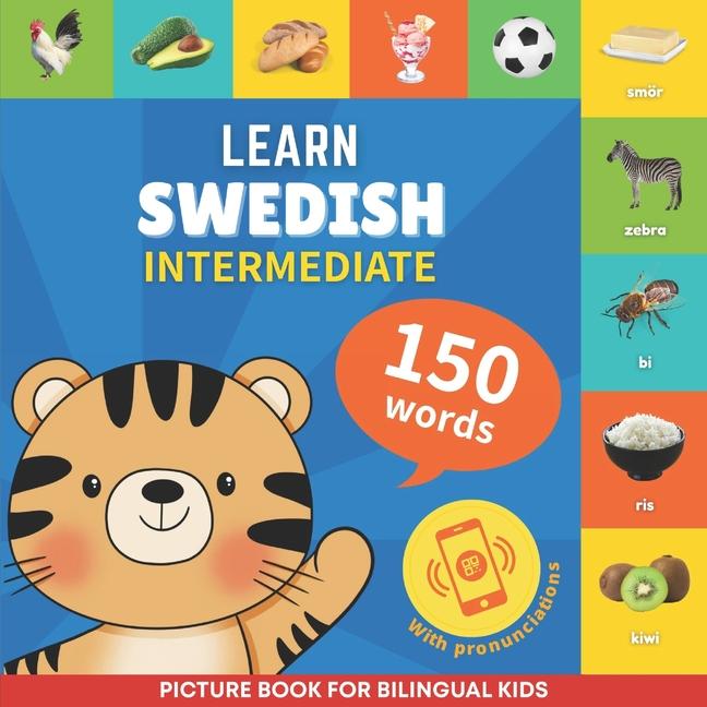 Carte Learn swedish - 150 words with pronunciations - Intermediate 