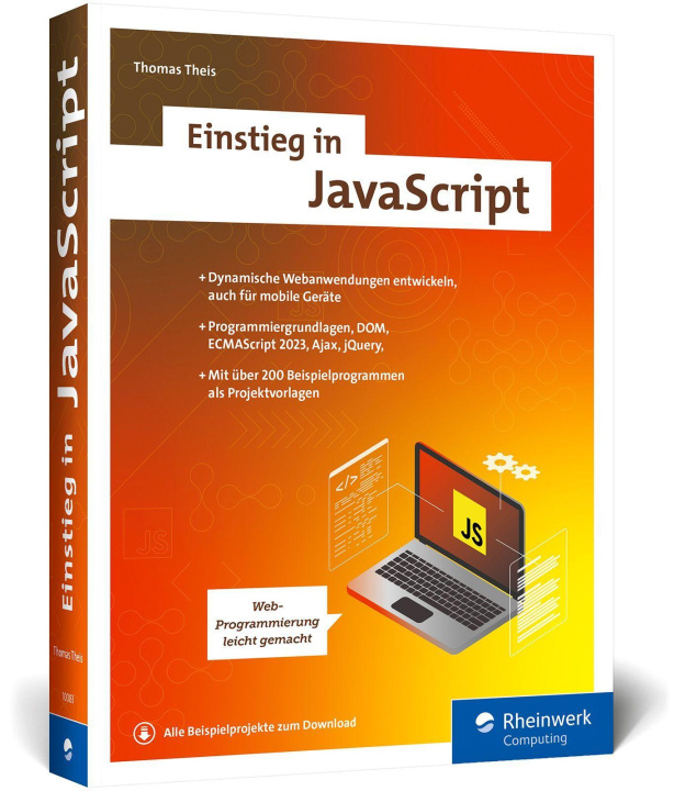 Boek Einstieg in JavaScript Thomas Theis