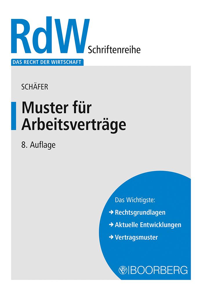 Libro Muster für Arbeitsverträge Gerd Schäfer