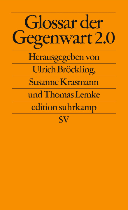 Książka Glossar der Gegenwart 2.0 Ulrich Bröckling