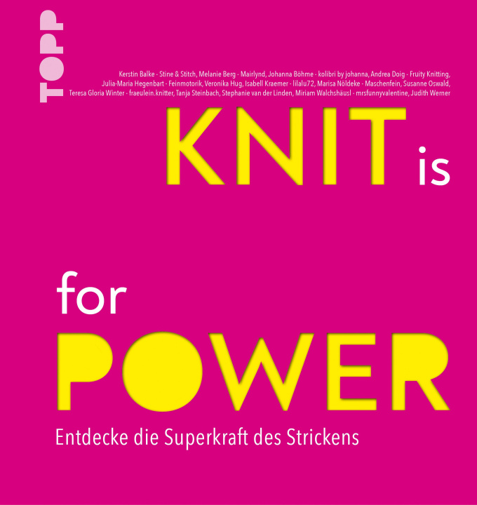 Kniha KNIT is for POWER Tanja Steinbach