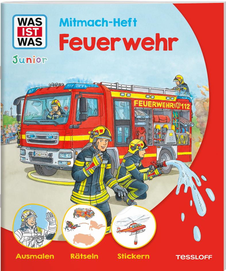 Kniha WAS IST WAS Junior Mitmach-Heft Feuerwehr Achim Schuhmann