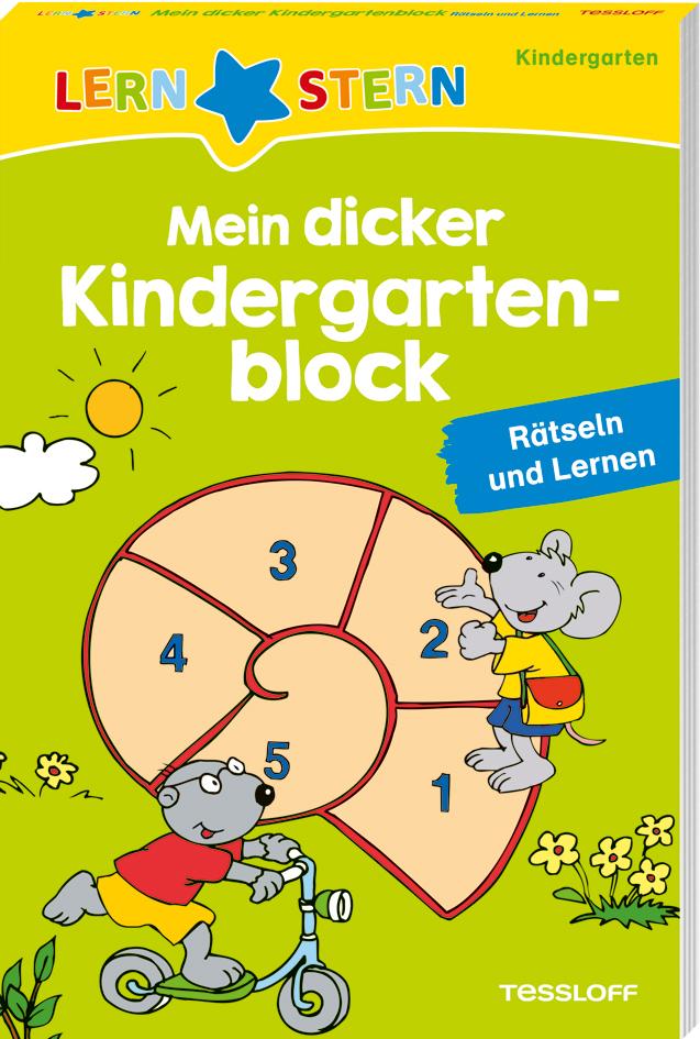 Kniha LERNSTERN. Mein dicker Kindergartenblock Antje Flad