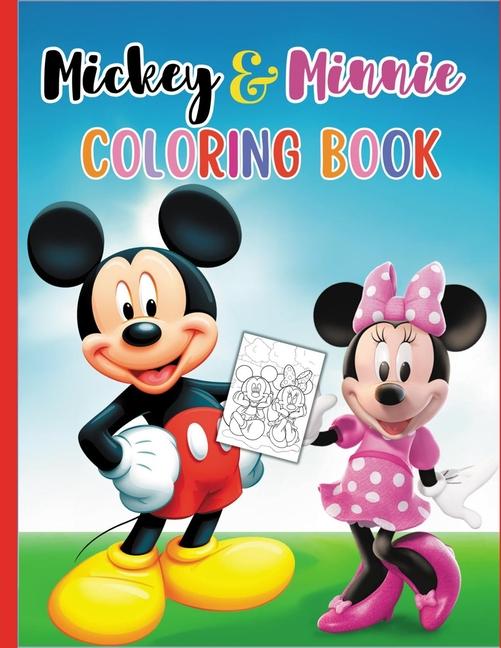 Könyv Mickey and Minnie Coloring and Activity Book 