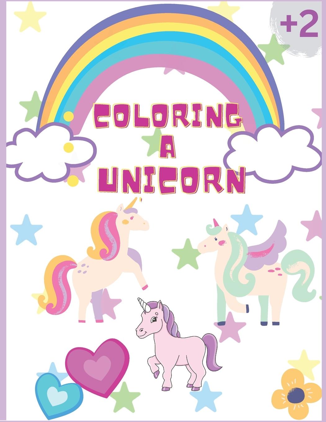 Book COLORING A UNICORN Laritzu