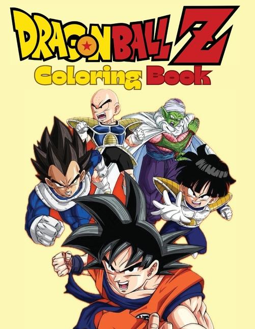 Kniha Dragon Ball Z coloring book for kids 