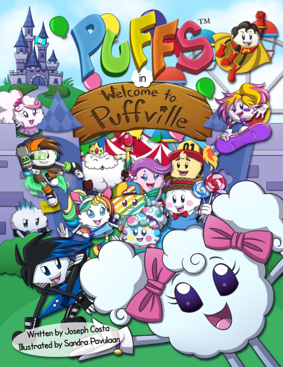 Knjiga Puffs in Sandra Pavulaan