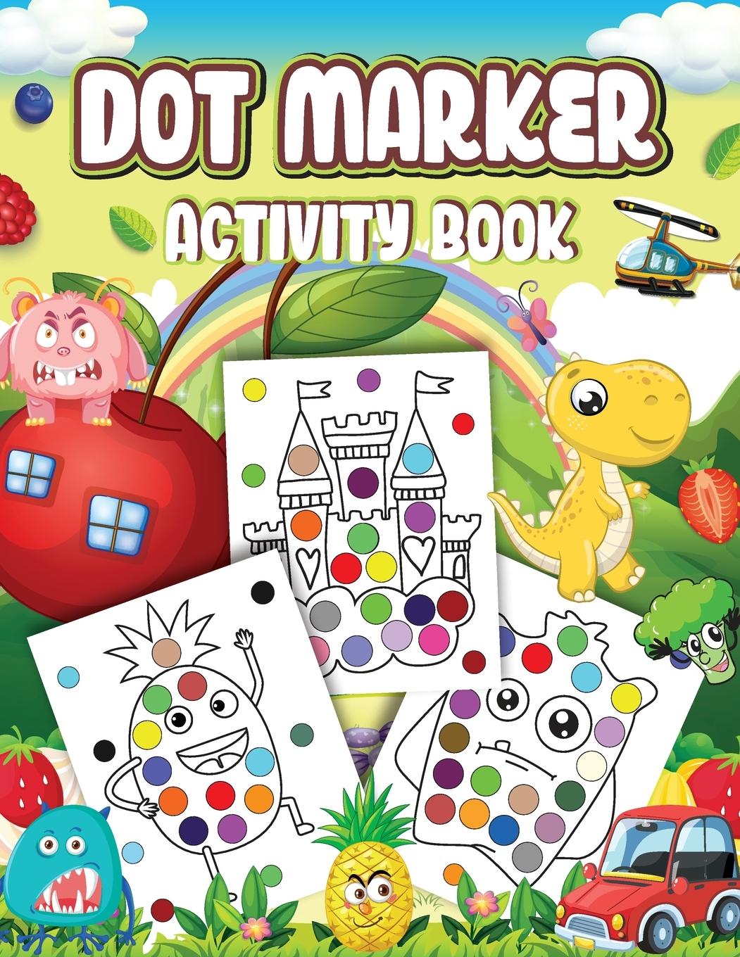 Book Dot Markers Activity Book 