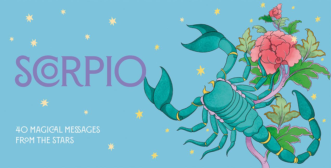 Libro SCORPIO PKT ZODIAC CARDS VIOLA GINNY CHIARA