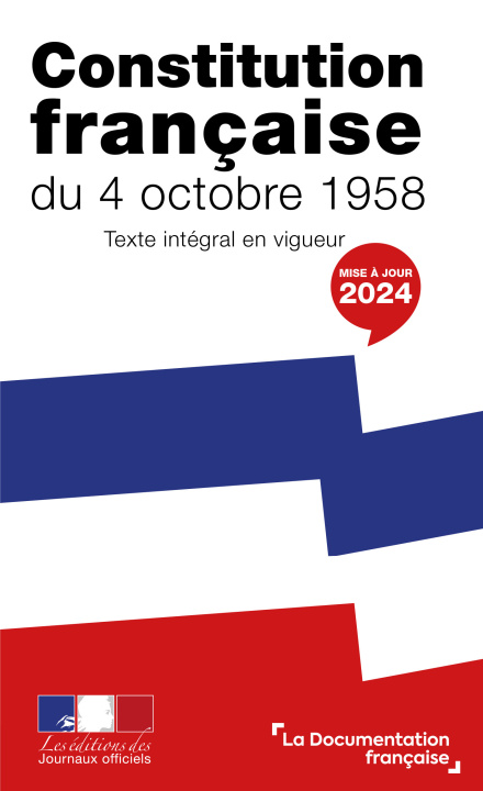 Könyv Constitution française du 4 octobre 1958 