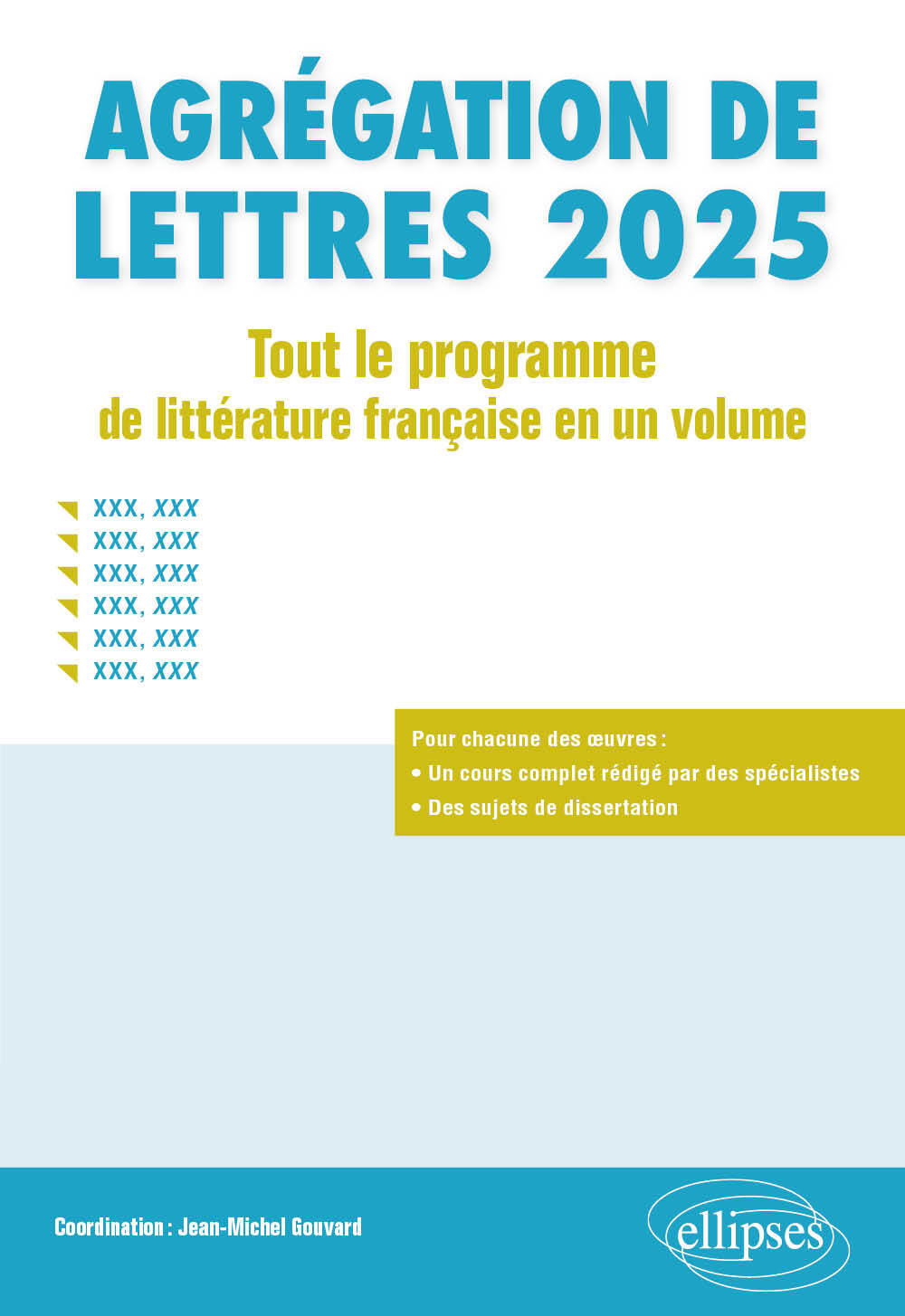 Kniha AGRÉGATION DE LETTRES 2025. TOUT LE PROGRAMME DE LITTÉRATURE FRANÇAISE EN UN VOLUME Gouvard