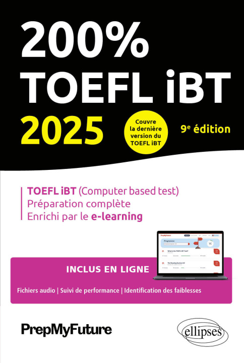 Kniha 200% TOEFL iBT PREPMYFUTURE