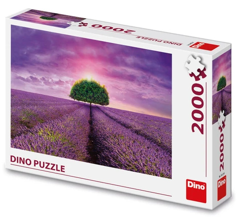 Hra/Hračka Puzzle 2000 Levandulové pole 