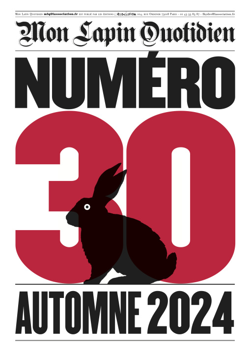 Boek Mon Lapin Quotidien n30 