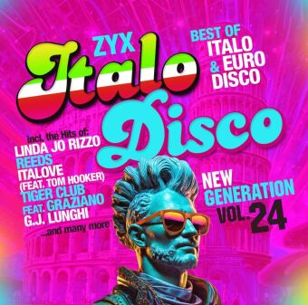 Audio ZYX Italo Disco New Generation. Vol.24, 2 Audio-CD 