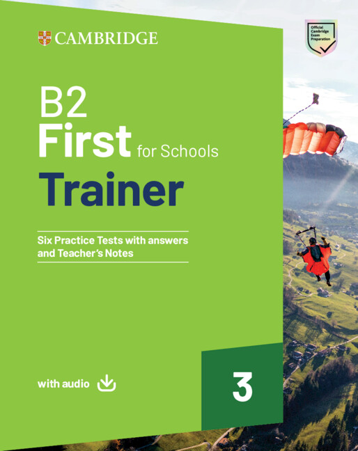 Könyv B2 First For Schools Trainer 3 Trainer with Answers with Downloadable Audio 