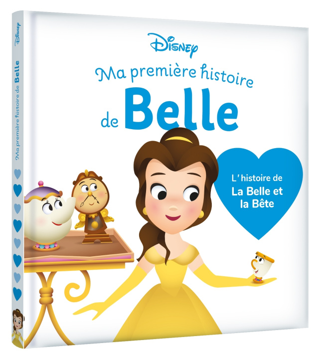 Książka DISNEY BABY - Ma Première histoire de Princesse - Belle 