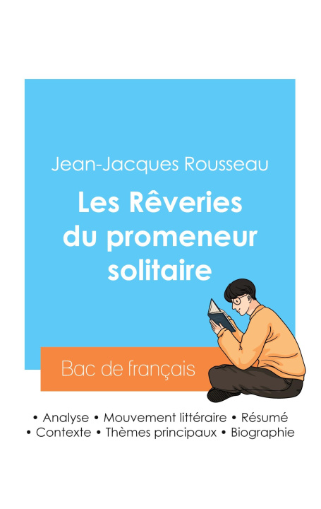 Kniha REUSSIR SON BAC DE FRANCAIS 2024 ANALYSE ROUSSEAU JEAN-JACQUES