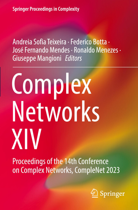 Book Complex Networks XIV Andreia Sofia Teixeira