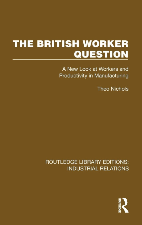 Buch British Worker Question Theo Nichols