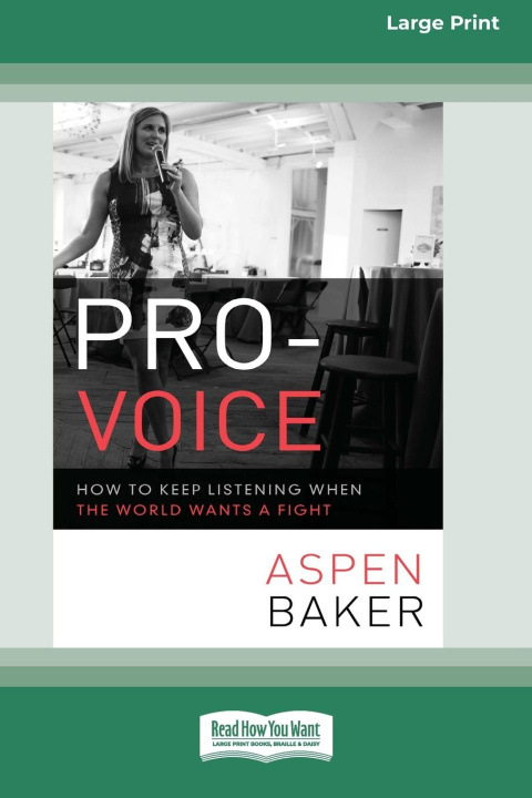 Knjiga Pro-Voice Aspen Baker
