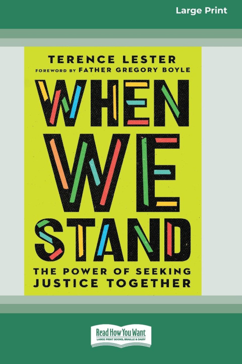 Knjiga When We Stand Terence Lester