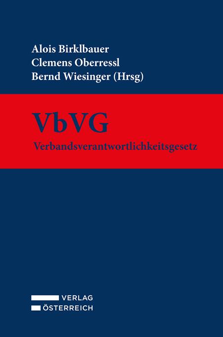 Kniha VbVG - Verbandsverantwortlichkeitsgesetz Clemens Oberressl