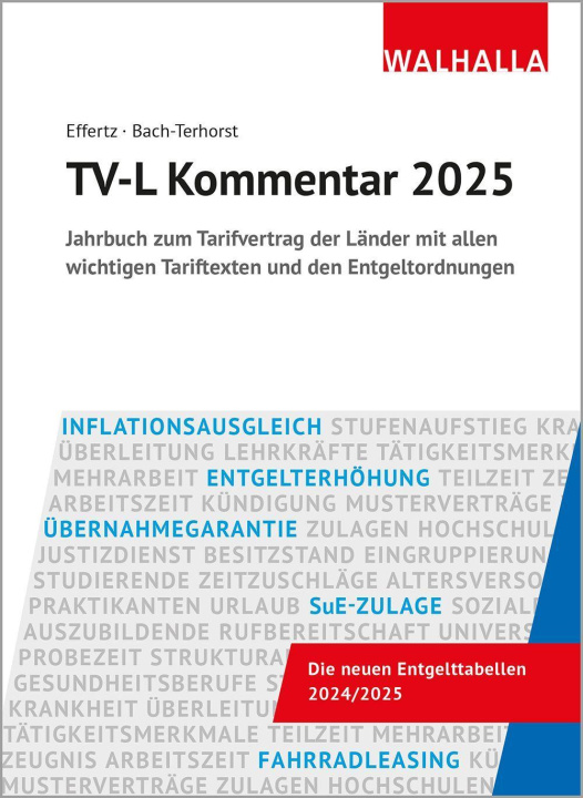 Książka TV-L Kommentar 2025 Andreas Bach-Terhorst