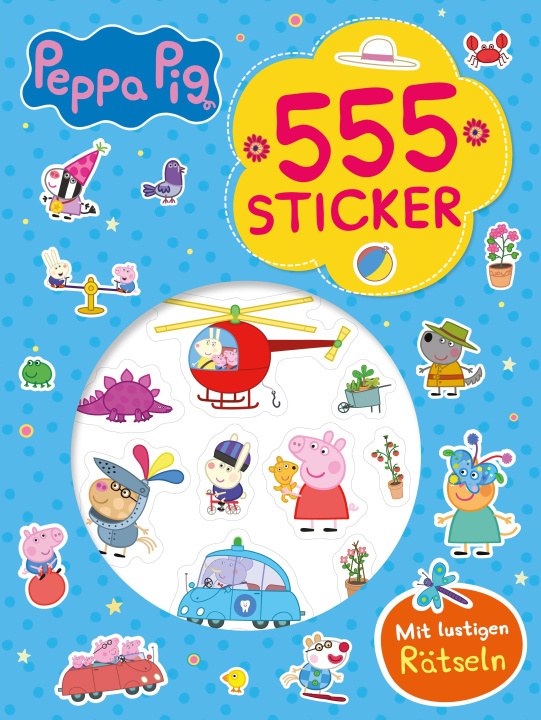 Książka Peppa Pig 555 Sticker 