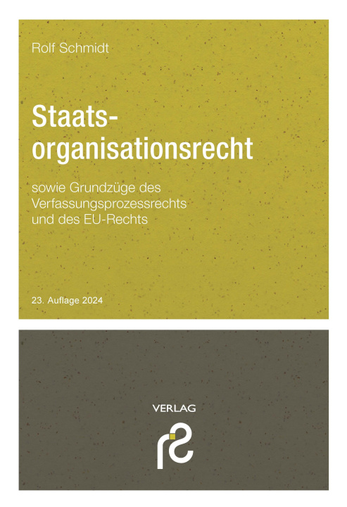 Kniha Staatsorganisationsrecht 