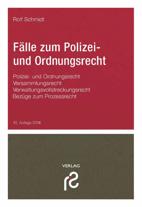 Kniha Fälle zum Polizei- und Ordnungsrecht 