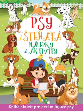Boek Psy a šteňatá - nálepky a aktivity 