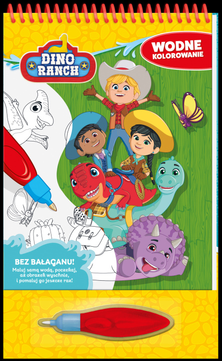 Βιβλίο Dino Ranch Wodne kolorowanie 1 Opracowanie zbiorowe
