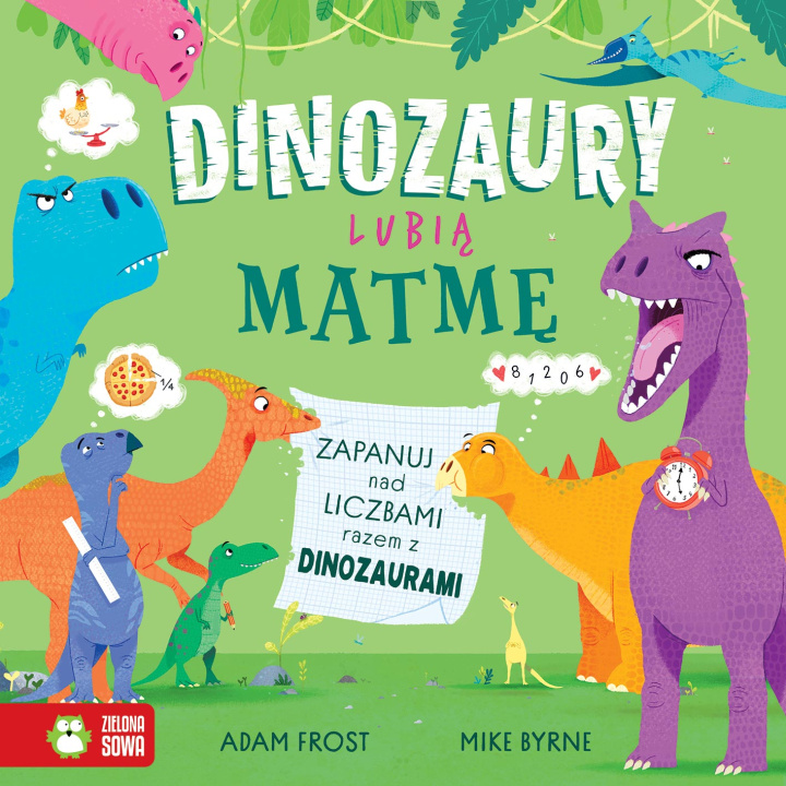 Livre Dinozaury lubia matmę 