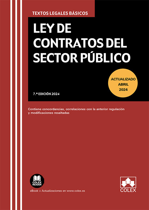 Buch LEY DE CONTRATOS DEL SECTOR PUBLICO 7ª ED 