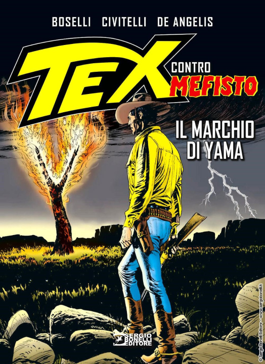 Carte marchio di Yama. Tex contro Mefisto Mauro Boselli